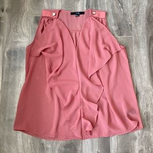 Women’s Forever21 rose pink blouse